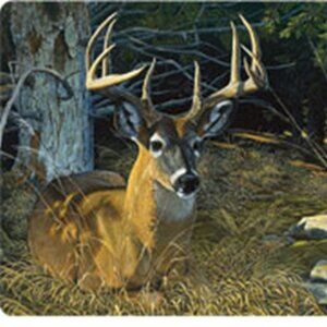 Deer Scene Cutting Board 16" wide x 12" tall Tempered Glass Cutting Board 786-A